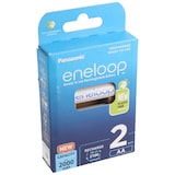 thumbnail of Panasonic Bateria Recargable Nimh, Mignon, Aa, Hr06, 1.2V/2000Mah Paquete 2 Unidades