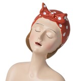 thumbnail of Moritz Deko Figur Badenixe mit Badeanzug 17 x 16 x 9 cm Schwimmbad Shabby Chic Dekoration Roter Badeanzug