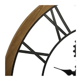 thumbnail of Atmosphera - Relógio mecânico decorativo de Ø70cm em metal e madeira na cor preta.