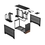 thumbnail of Boîtier Pc - Fractal Design - Fd-c-ter1n-01 - Mini-itx - Sff 10,4l - Gpu Jusqu'a 322mm - Terra Graphite