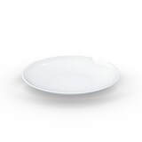 thumbnail of TV Tasse Suppenteller 75 großer Teller mit Biss rund 2er Set 24 cm weiß