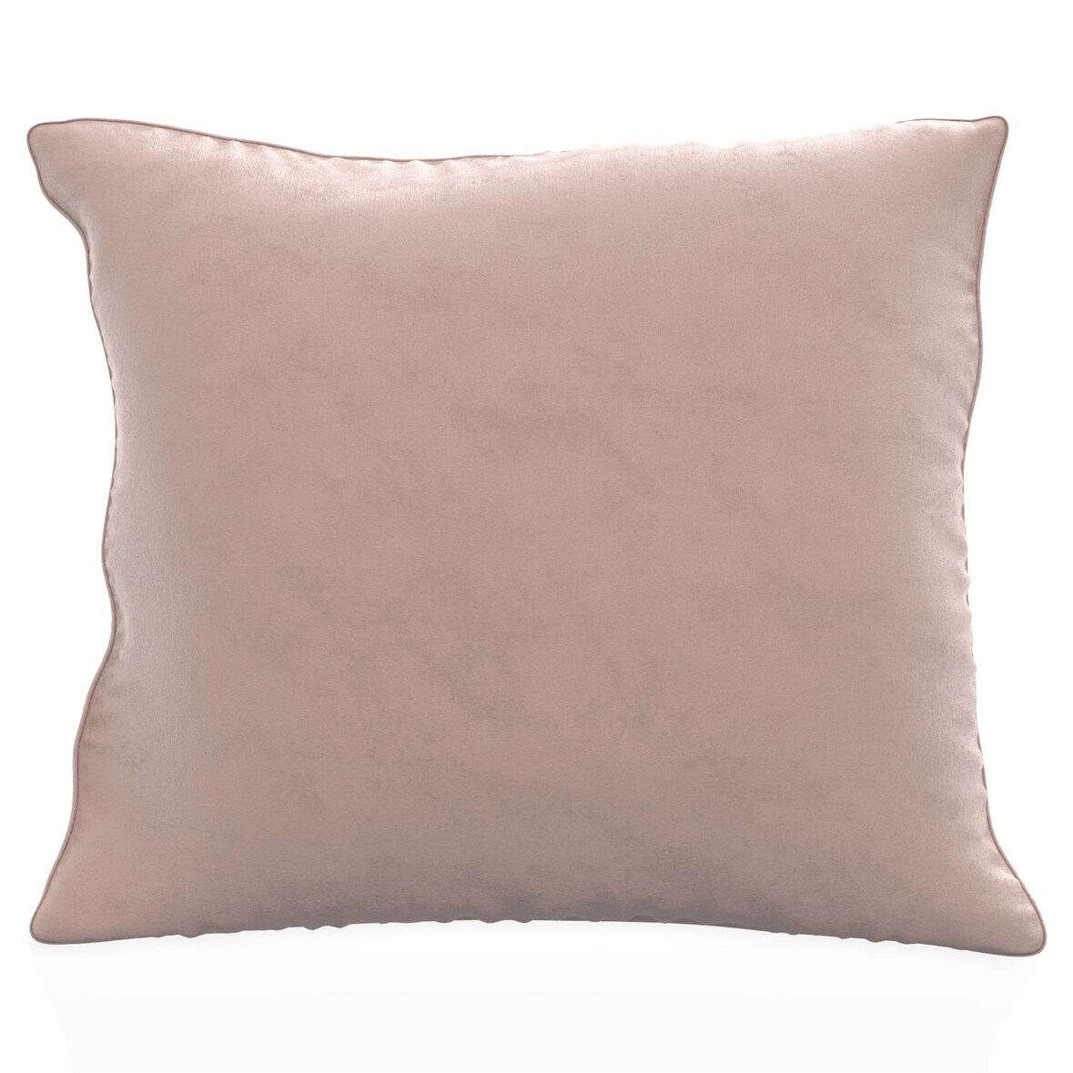 Intirilife 2x Kissenbezug Kissenbezüge aus Samt 40x40 cm in Rosa - Bezüge für Sofakissen Zierkissen Couchkissen Dekokissen