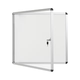 thumbnail of Bi-Office Enclore Earth Afsluitbaar Magnetisch Vitrine Whiteboard Met Alumium Omlijsting, 72,0x67,4 cm (6xA4)