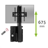 thumbnail of MonLines MLW675B TV Lift Wandhalterung elektrisch, 675mm, schwarz