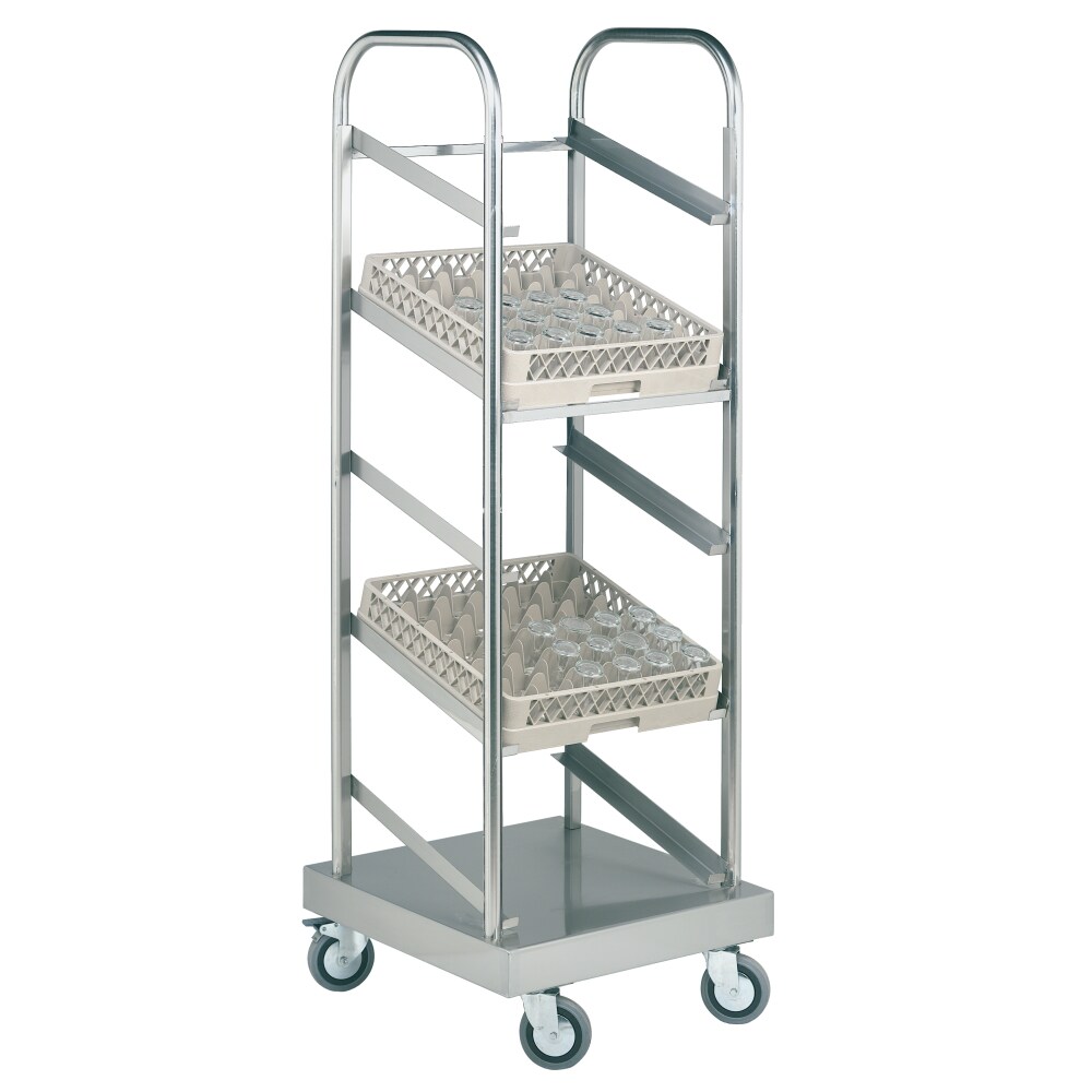 Carrello distributore di bicchieri per bicchieri - 610x650x1850 mm - 10200000 Eurast