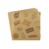 thumbnail of Sovie HOME Serviette Green Nature Allover in Braun aus Linclass® Airlaid 40 x 40 cm, 12 Stück