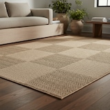thumbnail of Teppich Balkon Jute-Optik Pflegeleicht Waschbar Strapazierfähig Terrasse Küche Beige 140x200 cm OEKO-TEX – ARLBERG von Kadima Design