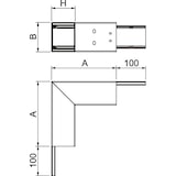 thumbnail of OBO Bettermann Außeneck PLM EC 0810 RW 7218044