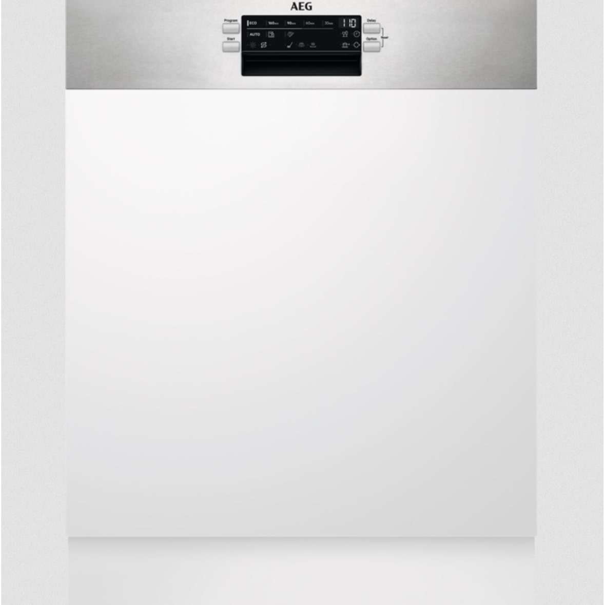 AEG Integrierter-Geschirrspüler 60 cm, AirDry - perfekte Trocknungsergebnisse, Besteckkorb FEE53610ZM 6000 SatelliteClean
