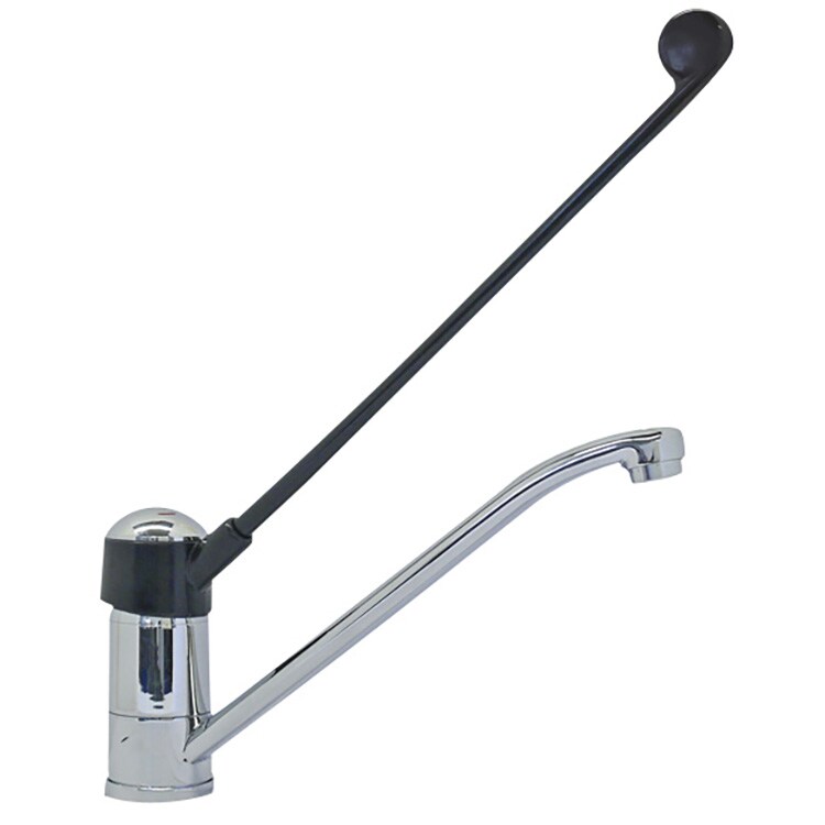 Gastro-Inox HP Monoblockmischer mit Kunststoff Ellbogenkontrolle, 300 mm