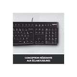 thumbnail of Logitech - k120 - clavier filaire - port usb - noir clavier azerty