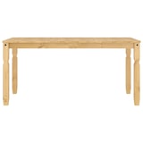 thumbnail of vidaXL Eettafel Corona 160x80x75 cm massief grenenhout