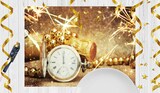 thumbnail of Tischsets | Platzsets - Silvester - Kurz vor 12 - 12 Stück aus Premium Papier in Aufbewahrungsmappe - Die besondere Tischdekoration für Silvester