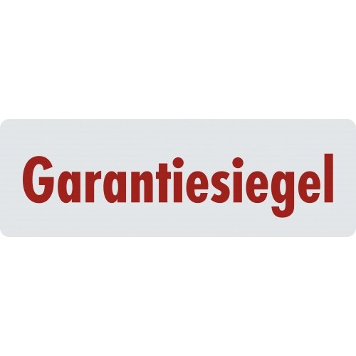 Garantiesiegel, Folie mit Schachbrettmuster, 75x25 mm, 500 Stück/Rolle