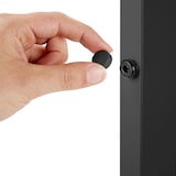 thumbnail of tectake Tavolo da giardino Maren in alluminio, piedi regolabili in altezza, 90 x 90 x 74,5 cm - nero - 402954