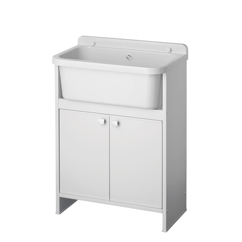 Mobile lavatoio per esterno 55x34cm 2 ante Pancrazio 5001PKC Negrari-5001PKC