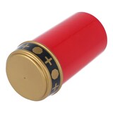 thumbnail of LED-Grablicht rot mit Kerzenschein, 13,2x7,3cm, inklusive 2x AA Mignon LR6 Standard Batterien