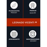 thumbnail of Bettwäsche Baumwolle 220x240 + 2x 80x80 cm Einfarbig Uni Schwarz mit Reißverschluss