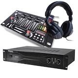 thumbnail of Pack sonorisation amplificateur 500W SA500 + Table de mixage 4 voies 7 entrées + Casque