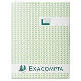 thumbnail of Exacompta 412E Kladde mit kaschiertem Leineneinband, DIN A4, 100 Blatt, 110g, kariert - Schwarz