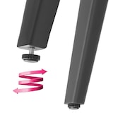 thumbnail of Stuhl Lugano im Rope-Design mit Aluminiumgestellanthrazit