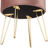 thumbnail of Sitzhocker Ava gepolstert in Samtoptik 300kg mit Stauraum