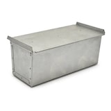 thumbnail of Stampo bacinella per pan carré in lamiera alluminata 20x10x10 cm