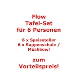 thumbnail of Villeroy & Boch Flow Tafel-Set für 6 Personen / 12 Teile