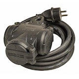 thumbnail of Walther Werke 3-fach Verteiler Steckdose 39100301100304