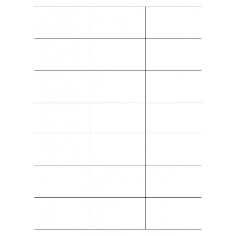 Wasserlösliche Etiketten 70,0 x 40,0 mm(Anzahl Bögen /VPE: 25)