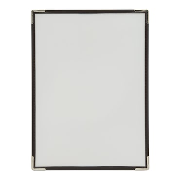 Securit® Portamenu trasparente cristallo - Singolo A4 (visualizza 2xA4) - Set di 3