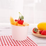 thumbnail of DeinPack Eisbecher 25 Stück Speisebecher weiß unbedruckt 550 ml runde