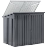 thumbnail of Uniprodo Mülltonnenbox Metall - 2 Tonnen (240 L) - abschließbar