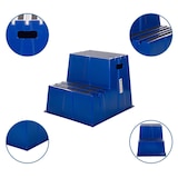 thumbnail of Taburete / Peldaño TIO-E2 plástico azul hjh OFFICE
