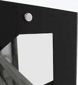 thumbnail of Romux® Kühlvitrine für Konditorei Standgerät 2 Böden Gebogenes Glas Schwarz 600 Liter Umluftkühlung | Professionelle Vitrinen