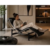 thumbnail of Chaise Longue - Fauteuil - Ligstoel - Ligbed - Stoel - Zwart - Leer - Verstelbaar - Design