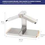 thumbnail of Louis Tellier - Appareil à raclette - Brézière® Bron Coucke 230V 850W, Inox poignées bois - BREZ01NX