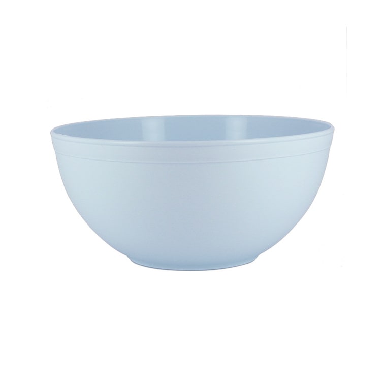 MONOUSO - Herbruikbare duurzame Kom PP Mineral Blauw 2.000ml Ø20cm (12 Stuks)