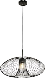 thumbnail of Fassa Pendelleuchte, Ø 60 cm, schwarzes Metall, E27-Fassung (40 W), Industriedesign, Schutzklasse 1, IP20 - Innenbeleuchtung