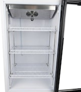 thumbnail of Romux® Glastürkühlschrank MA 100 Liter 1 Tür Belüftet | Professioneller Getränkekühlschrank mit Glastür & LED