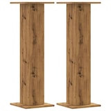 thumbnail of Helloshop26 - Pflanzenständer Blumenmöbel 2er-Set handgefertigt Holzwerkstoff braun 02_0045287