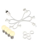 thumbnail of Illu- Party Lichterkette Außenlichterkette 5m weiß 5 warmweiße LED Kugellampen