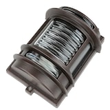 thumbnail of Außenwandlampe GRACIA Rostbraun Antik E27 max. 18W aus Messing und Glas LE89306