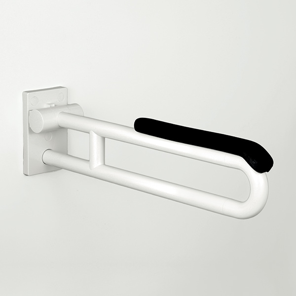 pba 01 Stützklappgriff, Armpolster 600mm aus Nylon