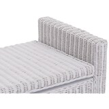 thumbnail of Panca contenitore M92 in rattan con cuscini 88cm ~ bianco