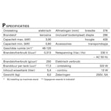 thumbnail of Kerosun Petroleumkachel - LC3000 - 3000W - 120m³ - Laserkachel