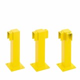 thumbnail of PROREGAL Standpfosten für Rammschutz-Geländer XL-Line | Mitte | HxBxT 50x20x20cm | Feuerverzinkter & kunststoffbeschichteter Stahl | Gelb