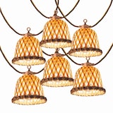 thumbnail of Lumisky MALY 20 LED 13M Solar-Lichterkette Bambus Beige