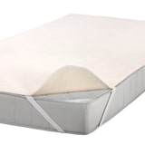 thumbnail of Setex Molton Matratzenschoner 140x200cm, 100% Baumwolle, Eckgummis, naturfarben