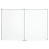 thumbnail of vidaXL Whiteboard magnetisch inklapbaar 120x80x1,7 cm aluminium